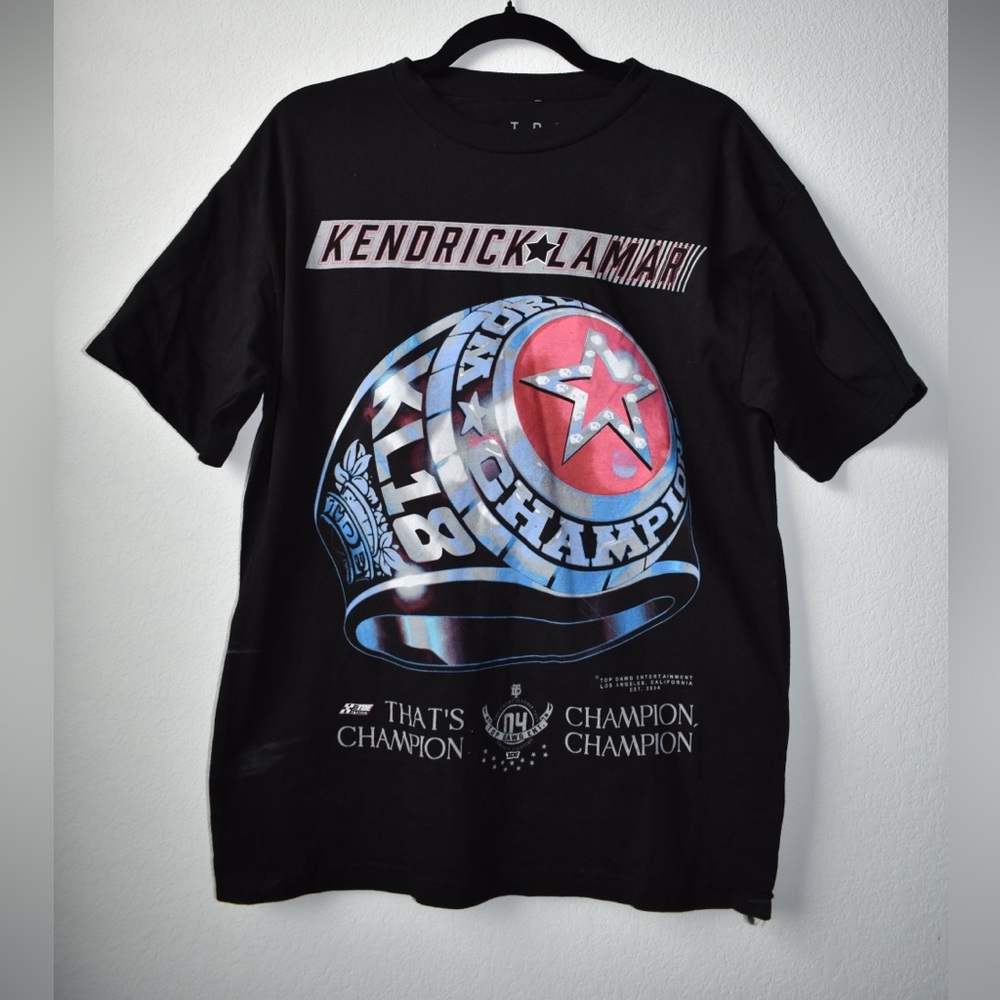 Kendrick Lamar Champion tour T-Shirt - Picture 2 of 4